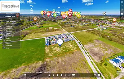 Mapa lokalizacji osiedla MszczoNove w Mszczonowie